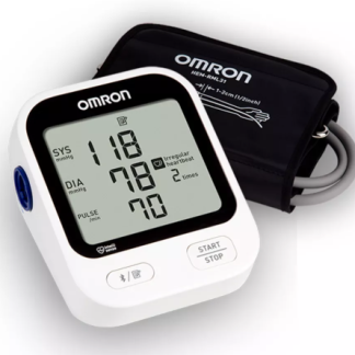 Omron 5 Series Upper Arm Blood Pressure Monitor With Wide-Range D Ring Cuff 9"-17"